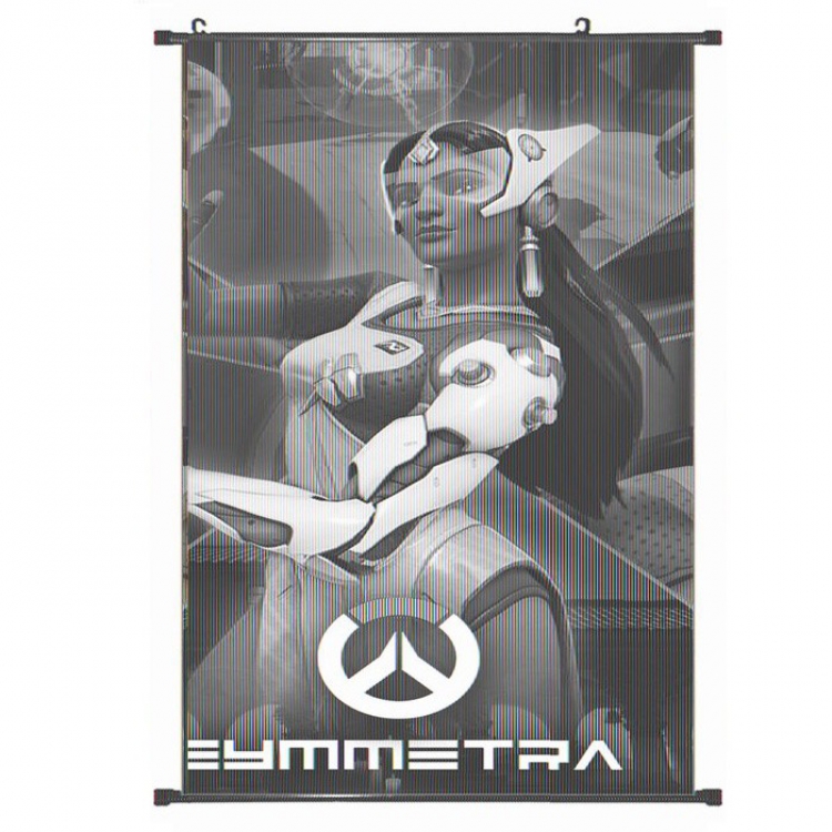 Overwatch Plastic pole cloth painting Wall Scroll 60X90CM preorder 3 days S14-412 NO FILLING