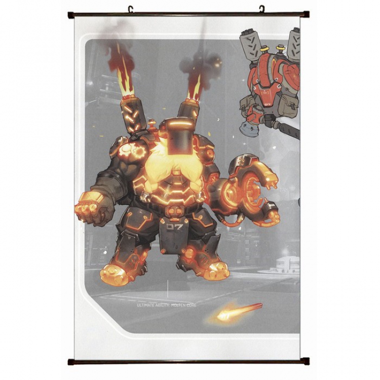 Overwatch Plastic pole cloth painting Wall Scroll 60X90CM preorder 3 days S14-433 NO FILLING