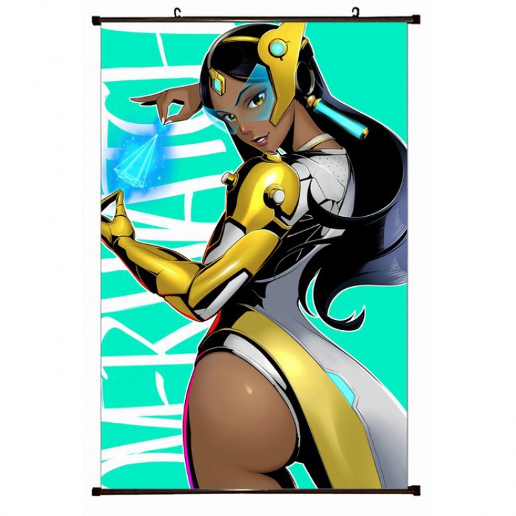 Overwatch Plastic pole cloth painting Wall Scroll 60X90CM preorder 3 days S14-467 NO FILLING