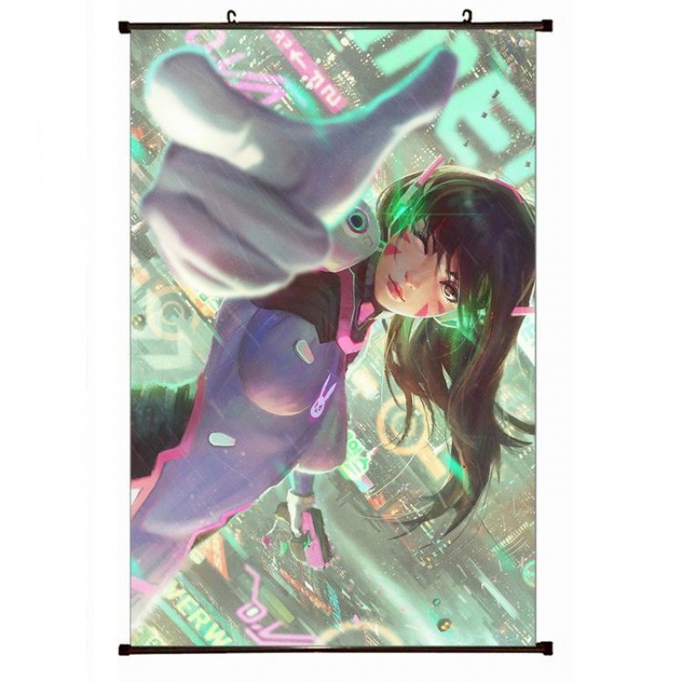 Overwatch Plastic pole cloth painting Wall Scroll 60X90CM preorder 3 days S14-67 NO FILLING