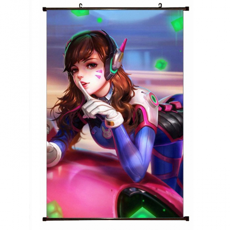 Overwatch Plastic pole cloth painting Wall Scroll 60X90CM preorder 3 days S14-66 NO FILLING