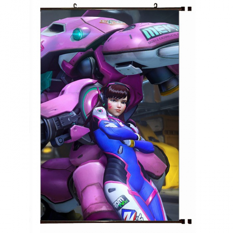 Overwatch Plastic pole cloth painting Wall Scroll 60X90CM preorder 3 days S14-69 NO FILLING