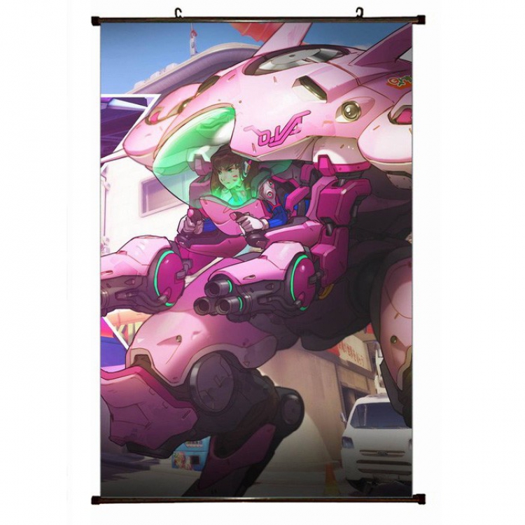 Overwatch Plastic pole cloth painting Wall Scroll 60X90CM preorder 3 days S14-70 NO FILLING