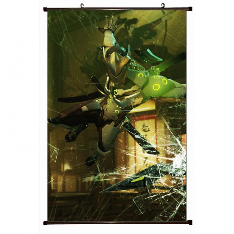 Overwatch Plastic pole cloth painting Wall Scroll 60X90CM preorder 3 days S14-8 NO FILLING