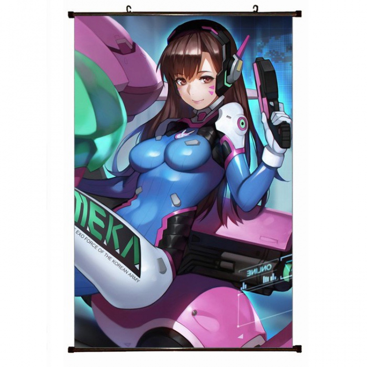 Overwatch Plastic pole cloth painting Wall Scroll 60X90CM preorder 3 days S14-89 NO FILLING