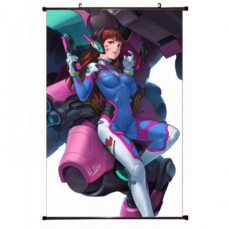Overwatch Plastic pole cloth painting Wall Scroll 60X90CM preorder 3 days S14-92 NO FILLING