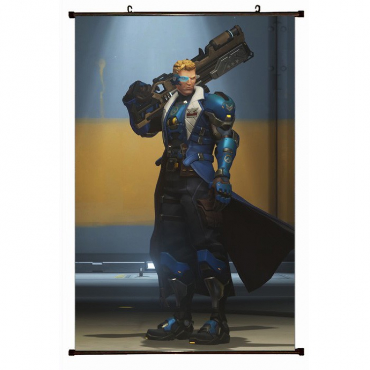 Overwatch Plastic pole cloth painting Wall Scroll 60X90CM preorder 3 days S14-47 NO FILLING
