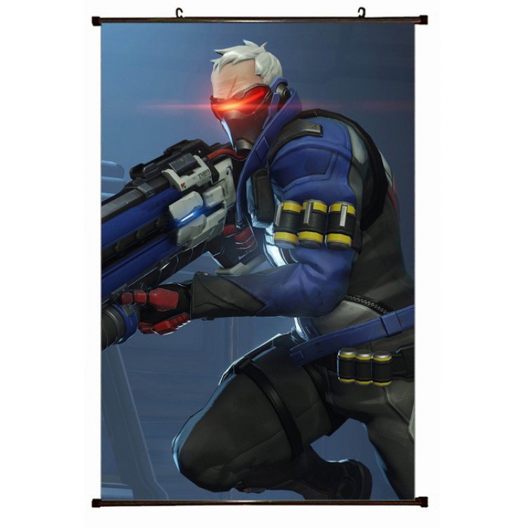 Overwatch Plastic pole cloth painting Wall Scroll 60X90CM preorder 3 days S14-54 NO FILLING