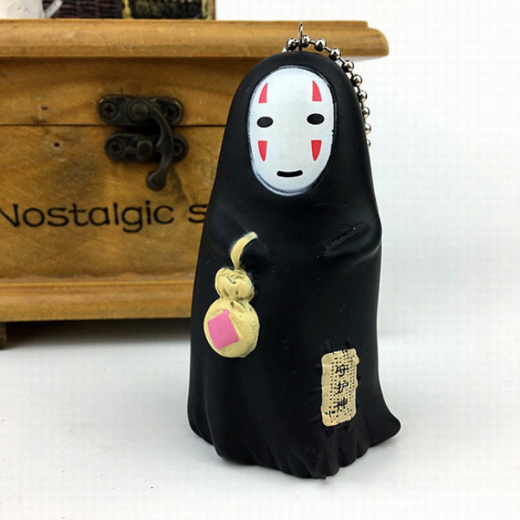 Spirited Away D Bagged Figure Doll keychain pendant 8CM price for 5 pcs