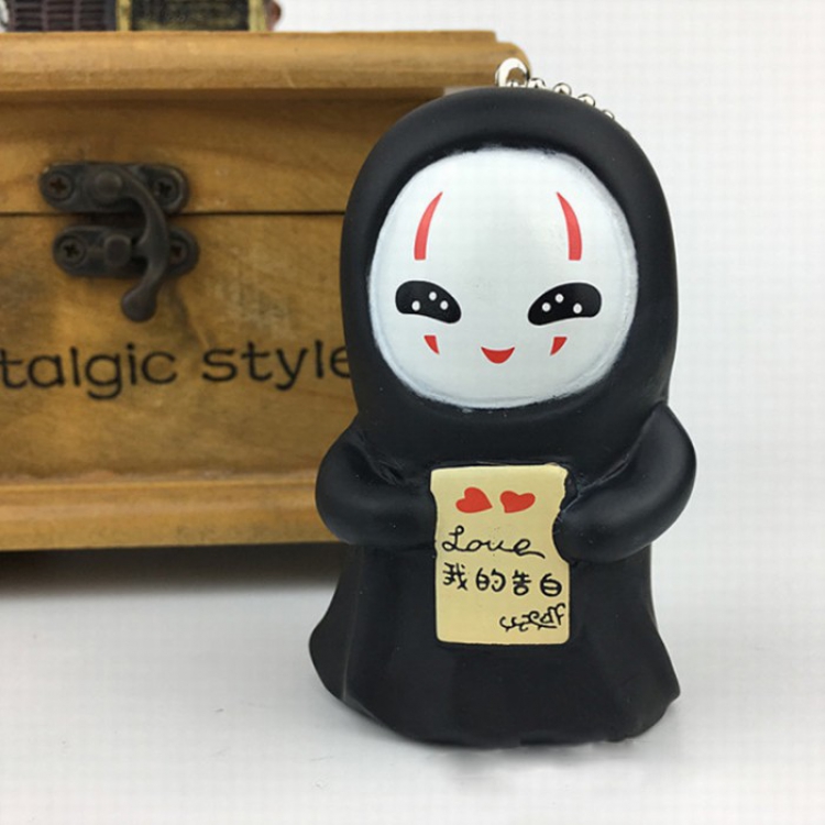 Spirited Away A Bagged Figure Doll keychain pendant 8CM price for 5 pcs