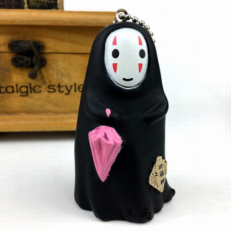 Spirited Away B Bagged Figure Doll keychain pendant 8CM price for 5 pcs