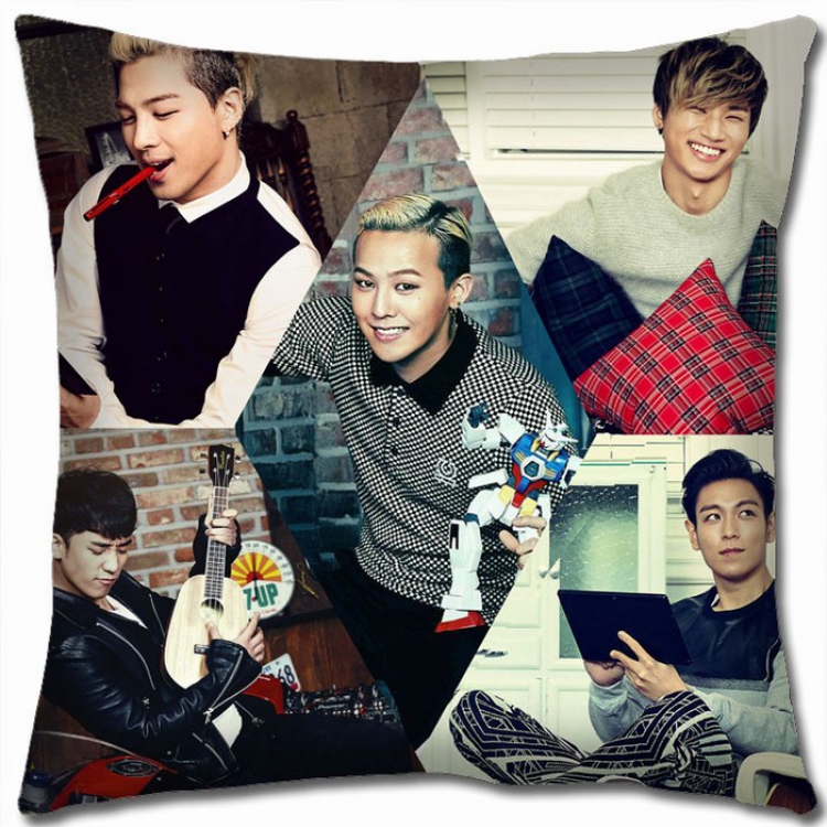 BIGBANG Double-sided full color Pill3ow Cushion 45X45CM BB- NO FILLING