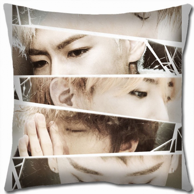 BIGBANG Double-sided full color Pillow Cushion 45X45CM BB-6 NO FILLING
