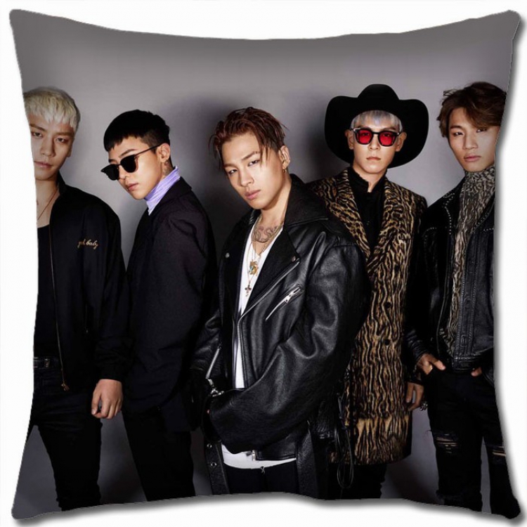 BIGBANG Double-sided full color Pillow Cushion 45X45CM BB-9 NO FILLING