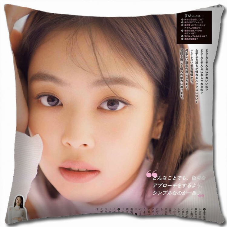 BLACKPINK Double-sided full color Pillow Cushion 45X45CM BP-64 NO FILLING