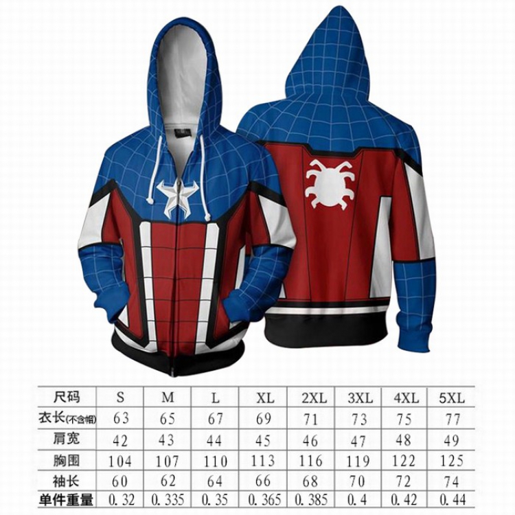 The avengers allianc Hoodie zipper sweater coat S-M-L-XL-XXL-3XL-4XL-5XL price for 2 pcs preorder 3 days Style A