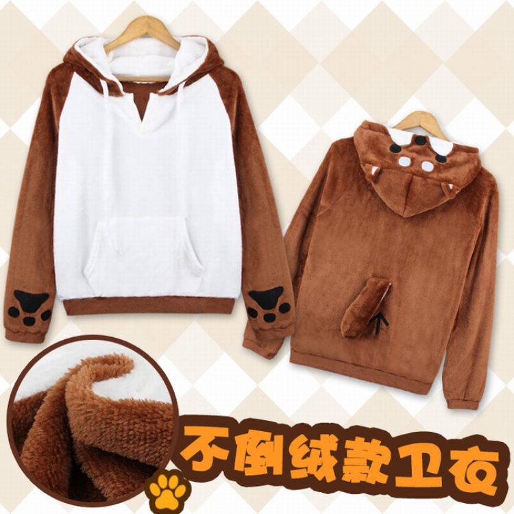 Shiba Inu Brown hooded pullover Sweatshirt Hoodie S M L XL 2XL