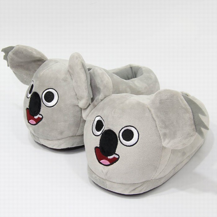 We Bare Bears Koala Children's All-inclusive foot warm plush shoes 21CM