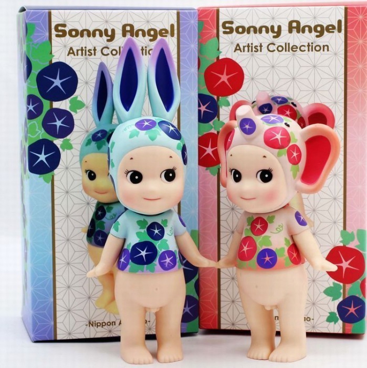 Sonny Angel BB doll Morning glory series a set of 2 models Blind box independent packaging Figure Decoration 7-9CM