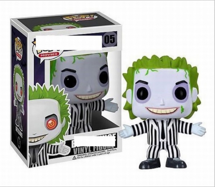 FUNKO POP 05 Beetlejuice Boxed Figure Decoration 10CM