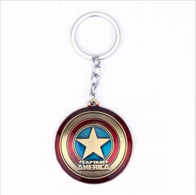 Captain America Keychain pendant price for 5 pcs K21-2