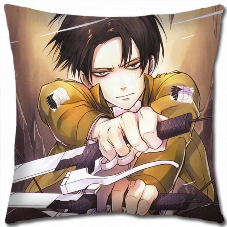 Shingeki no Kyojin Double-sided full color Pillow Cushion 45X45CM J12-40 NO FILLING