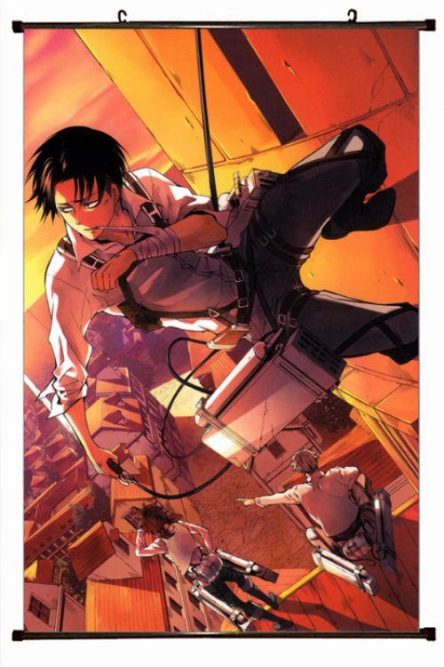 Shingeki no Kyojin Plastic pole cloth painting Wall Scroll 60X90CM preorder 3 days J12-24 NO FILLING