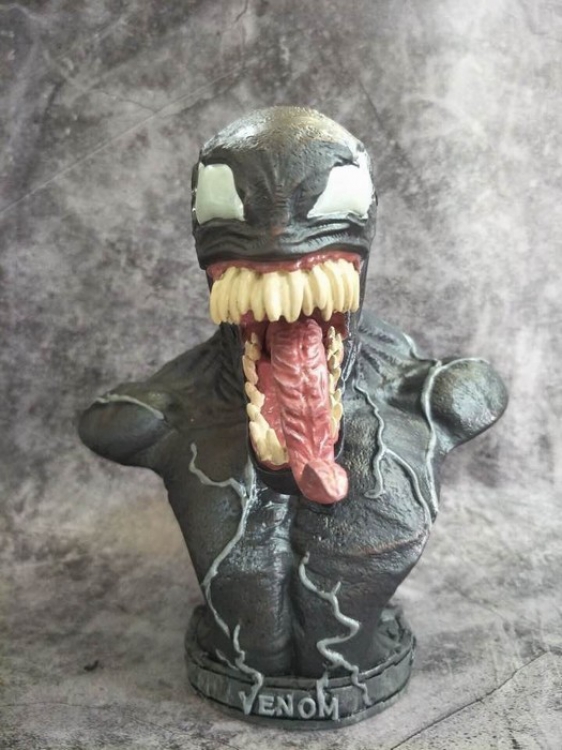 The avengers allianc Venom Full resin material Unmovable Statue Figure Decoration Kraft packaging 23.5X23.5X21CM 1.78KG