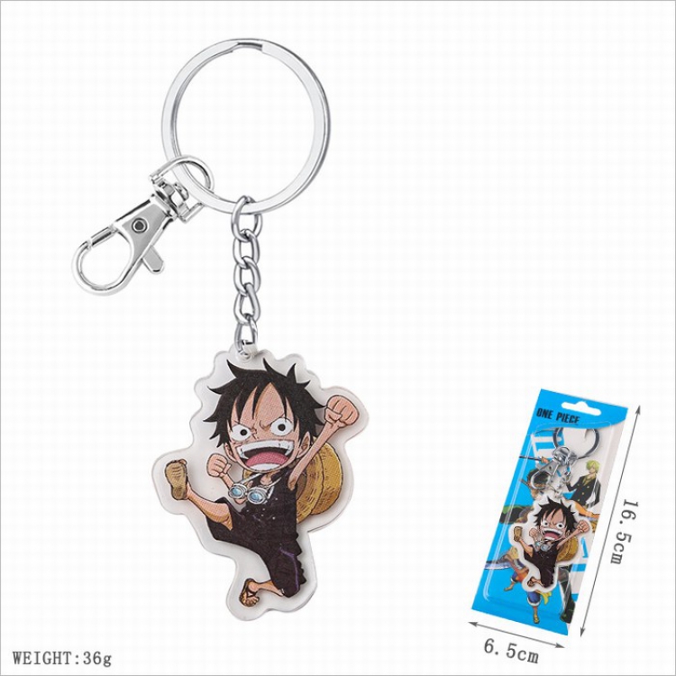 One Piece Key Chain Pendant price for 5 pcs Style A