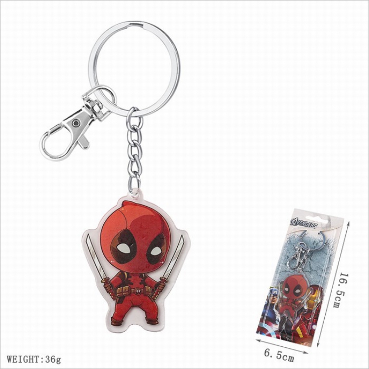 Deadpool Key Chain Pendant price for 5 pcs
