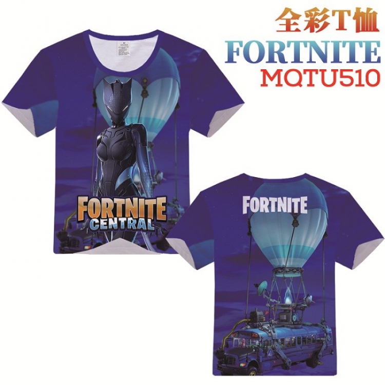Fortnite Full Color Printing Short sleeve T-shirt S M L XL XXL XXXL MQTU510