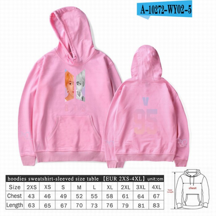 BTS Long sleeve Sweatshirt Hoodie 9 sizes from XXS to XXXXL price for 2 pcs preorder 3 days Style 8