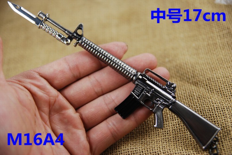 Playerunknowns Batt M16A4 Key Chain pendant 17CM