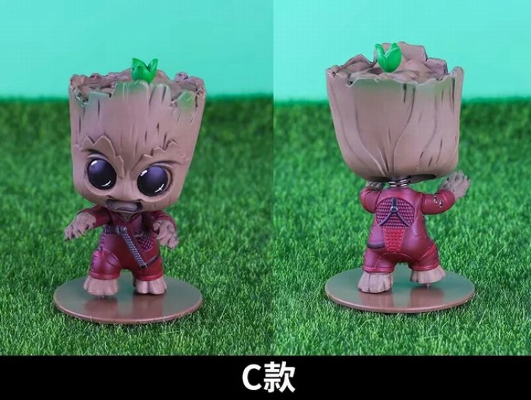 Guardians of the Galaxy Groot Boxed Figure Decoration 10CM a box of 100 Style C