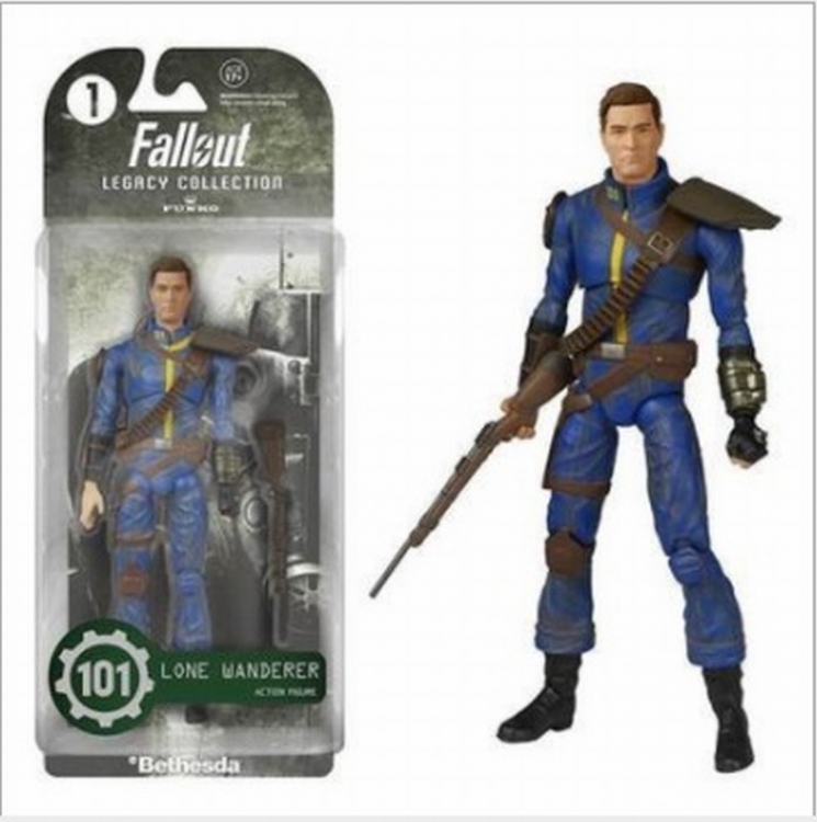 Fallout 4 Outing service Boxed Figure Decoration 10CM price for 3 pcs