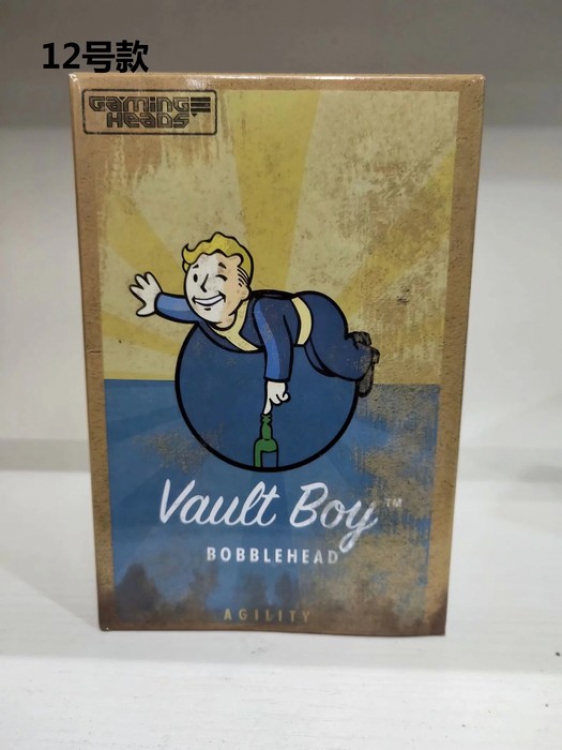 Fallout 4 2 generations Boxed Shake head Figure Decoration 13CM a box of 100 No.12