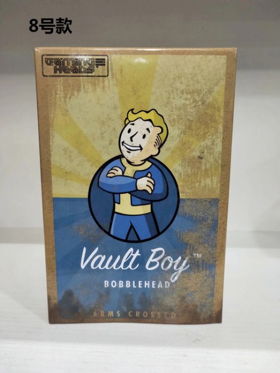Fallout 4 2 generations Boxed Shake head Figure Decoration 13CM a box of 100 No.8