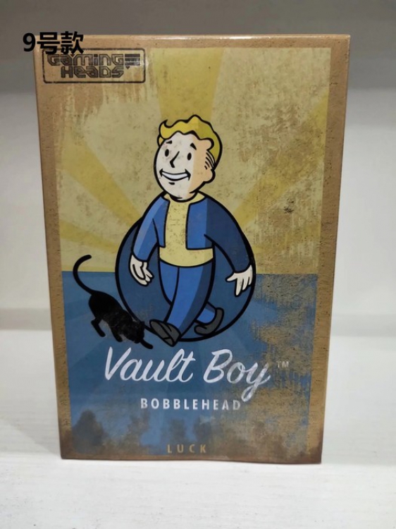 Fallout 4 2 generations Boxed Shake head Figure Decoration 13CM a box of 100 No.9