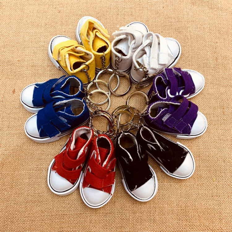 Cute creative cartoon With bell Key Chain pendant mixed colors price for 6 pcs