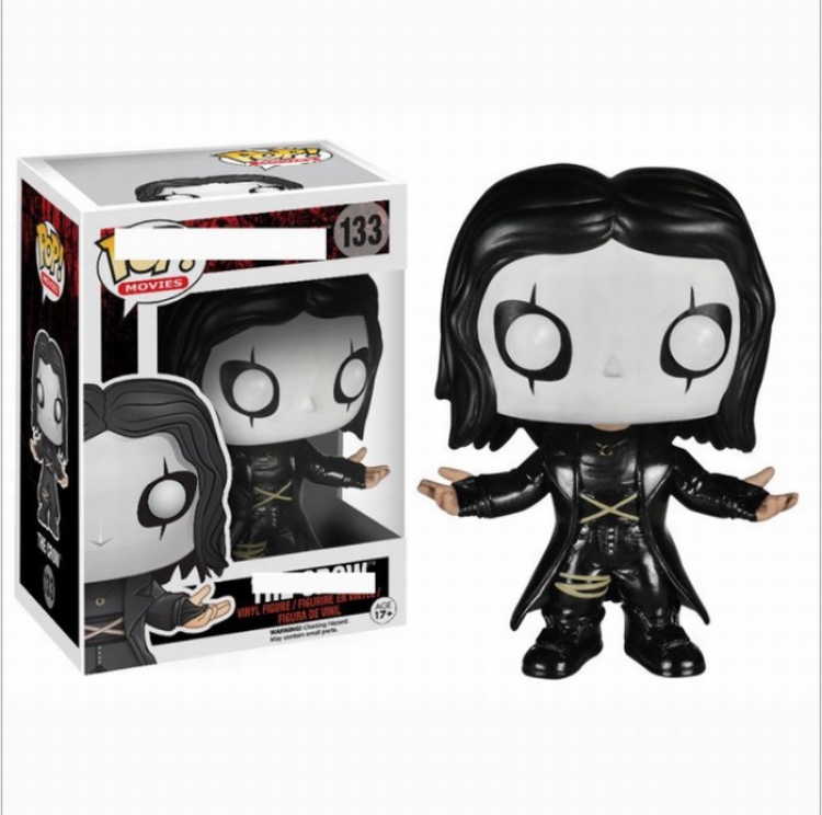 FUNKO POP 133 The Crow Boxed Figure Decoration 10CM 0.14KG