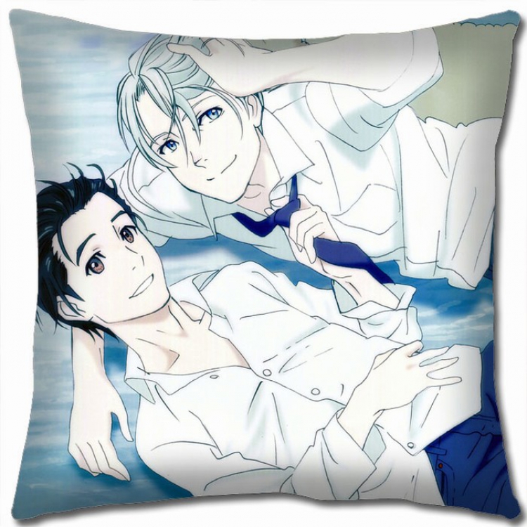 Yuri !!! on Ice Double-sided full color Pillow Cushion 45X45CM Y15-10 NO FILLING