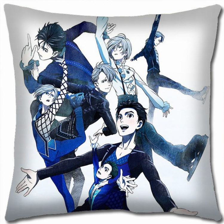 Yuri !!! on Ice Double-sided full color Pillow Cushion 45X45CM Y15-111 NO FILLING