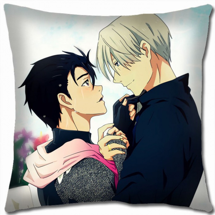 Yuri !!! on Ice Double-sided full color Pillow Cushion 45X45CM Y15-17 NO FILLING