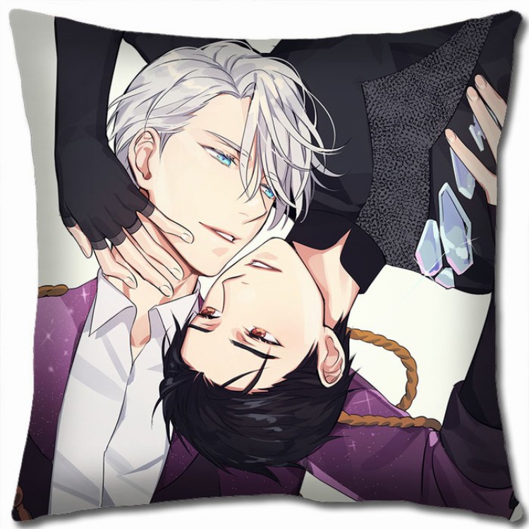 Yuri !!! on Ice Double-sided full color Pillow Cushion 45X45CM Y15-26 NO FILLING