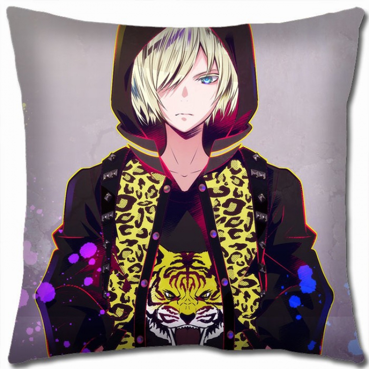 Yuri !!! on Ice Double-sided full color Pillow Cushion 45X45CM Y15-23 NO FILLING