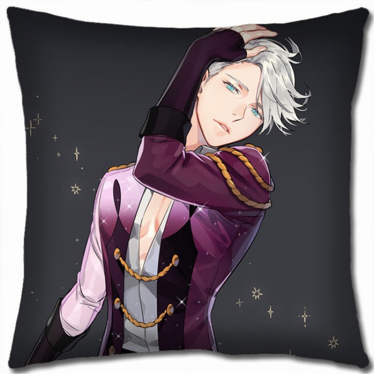 Yuri !!! on Ice Double-sided full color Pillow Cushion 45X45CM Y15-53 NO FILLING