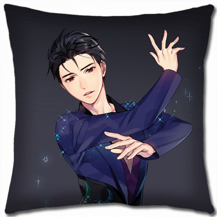 Yuri !!! on Ice Double-sided full color Pillow Cushion 45X45CM Y15-55 NO FILLING