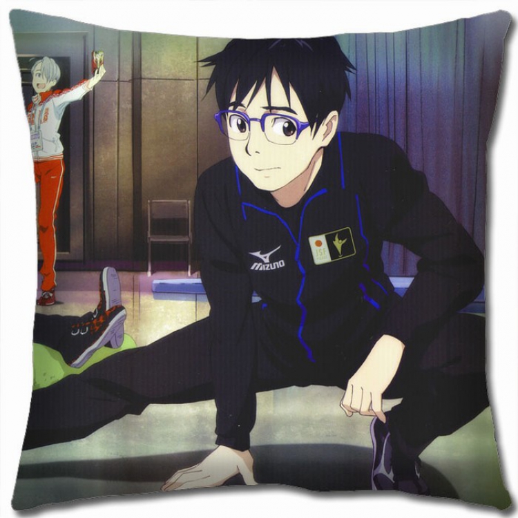 Yuri !!! on Ice Double-sided full color Pillow Cushion 45X45CM Y15-6 NO FILLING