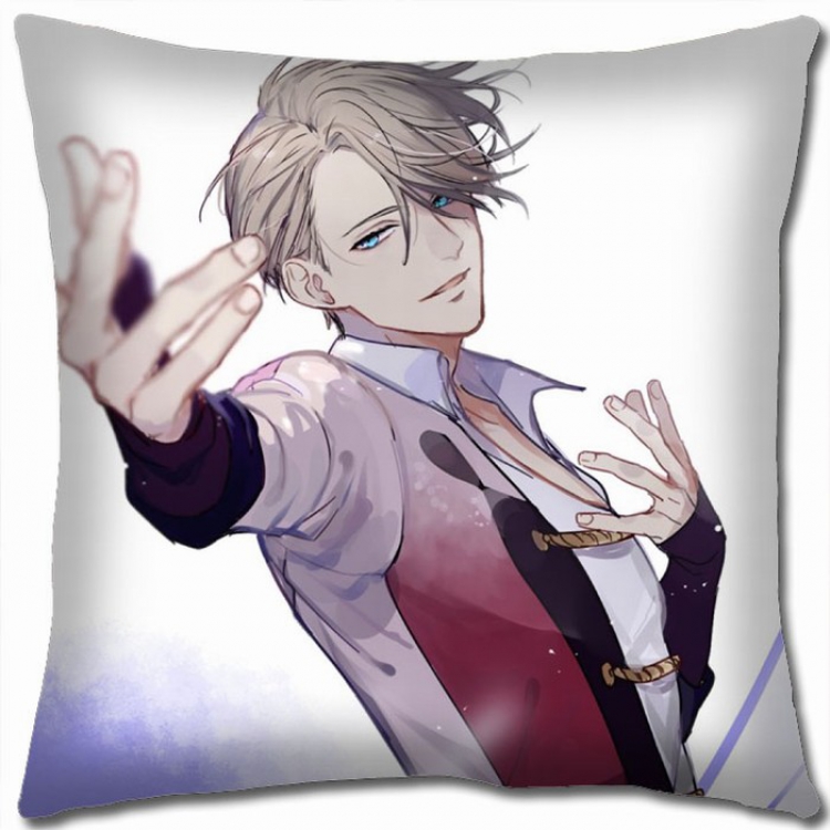 Yuri !!! on Ice Double-sided full color Pillow Cushion 45X45CM Y15-67 NO FILLING