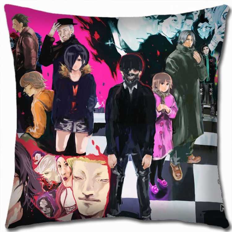 Tokyo Ghoul Double-sided full color Pillow Cushion 45X45CM D1-4 NO FILLING